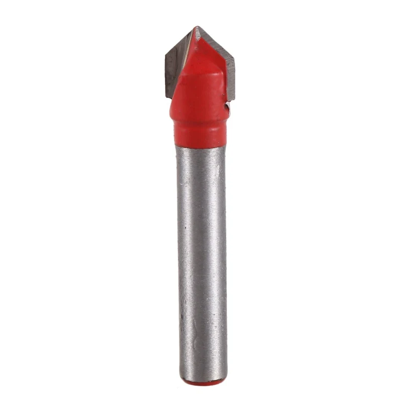 

V Type Slotting Slot Cutter Router Bits 1/4 X 3/8 inch