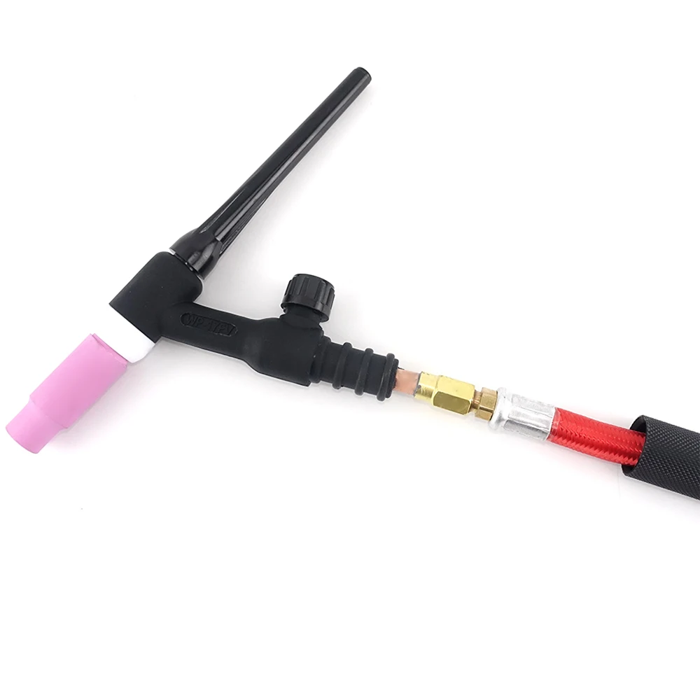 150A TIG Welding Torch 3m/5m Hose Gas Valve Quick Connector DKJ 10-25 35-50 WP17 WP17FV