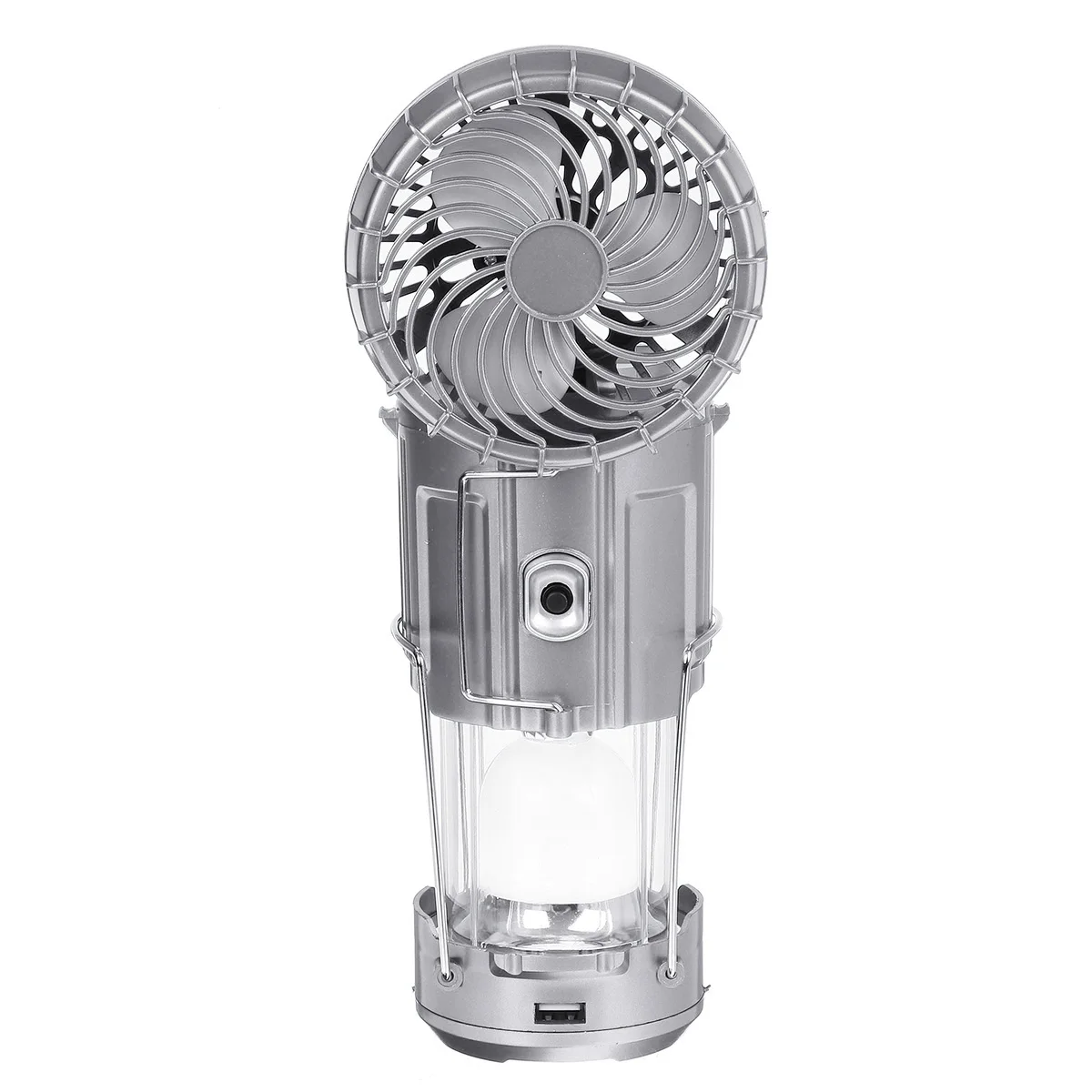 6 In 1 Portable Outdoor Led Camping Lantern With Fan