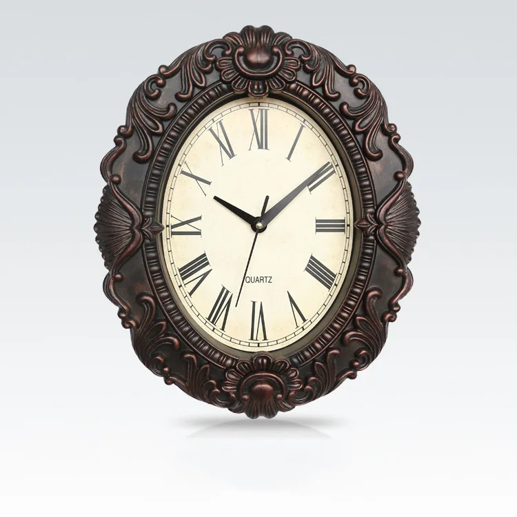 Retro Style Spanish Style Wall Clock Living Room Hall Wall