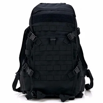 

Men'S Backpack Outdoor Bag Camping Hiking Rucksack Solid Nylon Sport Travel Bags
