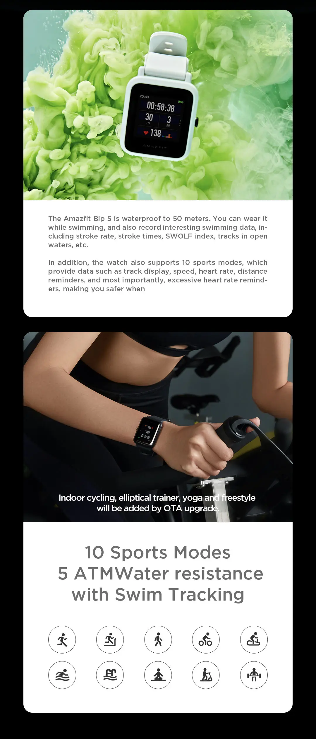 smartwatch 5atm impermeável embutido gps glonass relógio