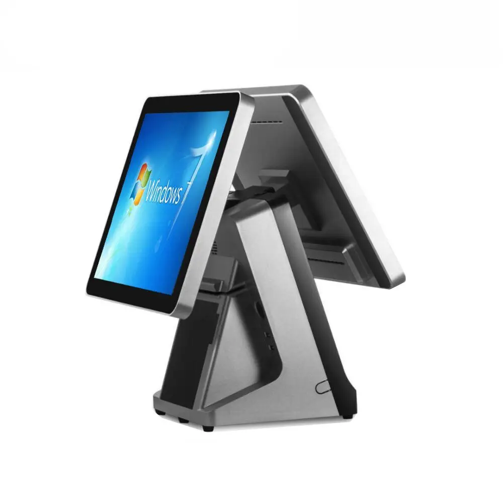Pos высокое качество двойной сенсорный экран pos машина для продажи