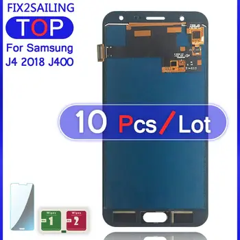 

10PCS Display For Samsung Galaxy J4 2018 J400 J4 SM-J400F/DS SM-J400M/DS LCD Display With Touch Screen With Adjust Brightness