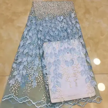 

Hot sale African Lace Fabric 2019 High Quality Tulle Lace Dresses For Women Embroidery Net French Lace Fabric