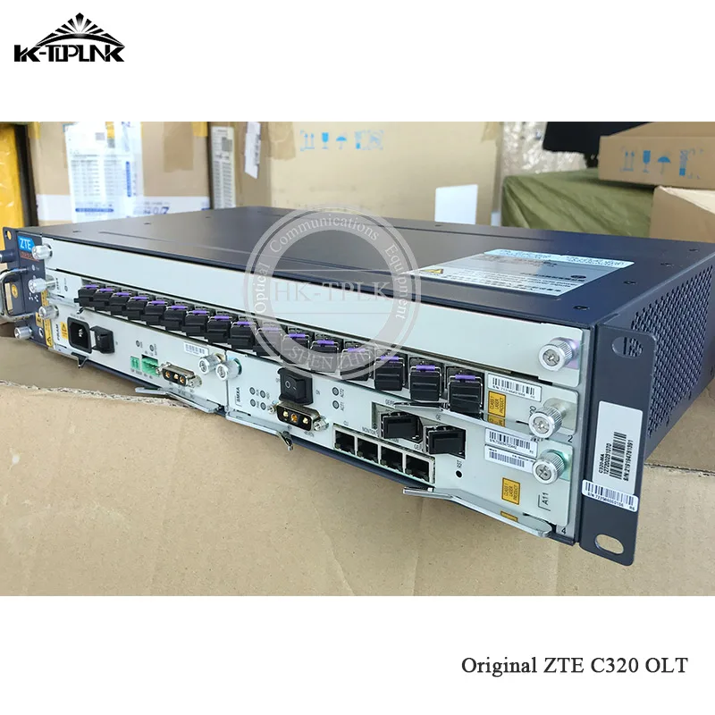 1g 16pon Zet C320 OLT GPON AC(220/110 V) источник питания с 1* 1GE SMXA/1+ 1* коляска+ 1*16 портов GTGH C+ карта