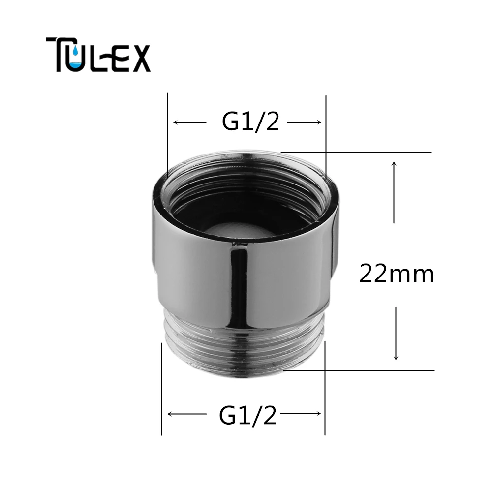 TULEX ванная комната водосберегающая душевая головка аэратор G1/" резьба 6л/мин кран пузырьковый фильтр носик аксессуары кран латунный корпус