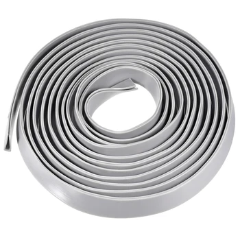 

uxcell Edge Trim U Seal Extrusion Silicone Gray U Channel Edge Protector Sheet Fits 3-5mm Edge 5M/16.4Ft Sealing Strips