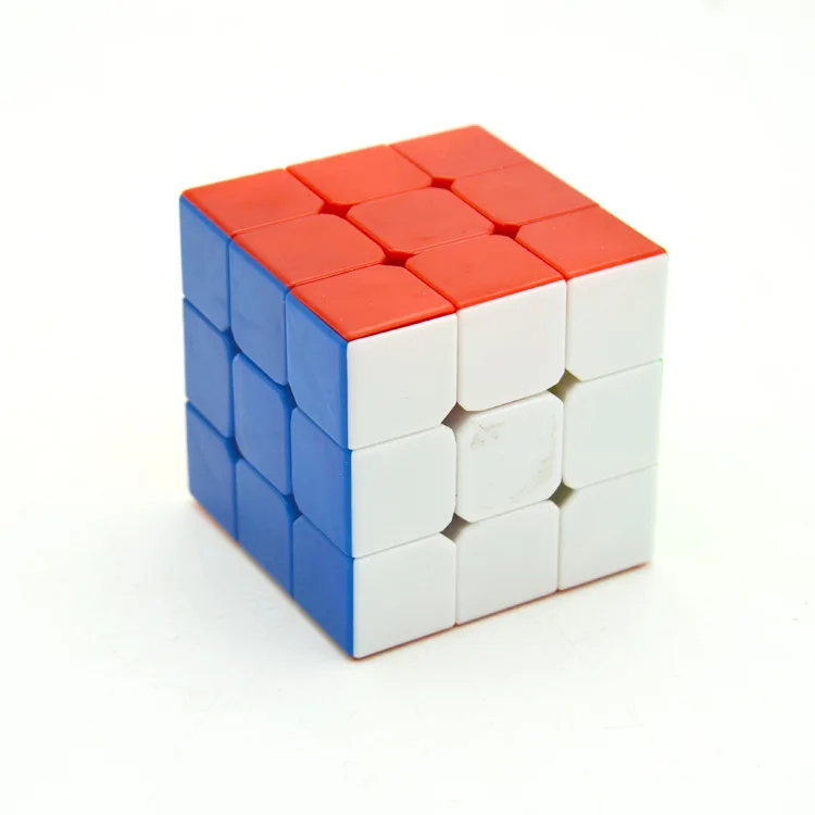 

[Inch Three Layer Rubik's Cube Color] 3-Order Solid Color Children'S Educational Toy Spell Rubik's Cube Wall Only Closeout Produ