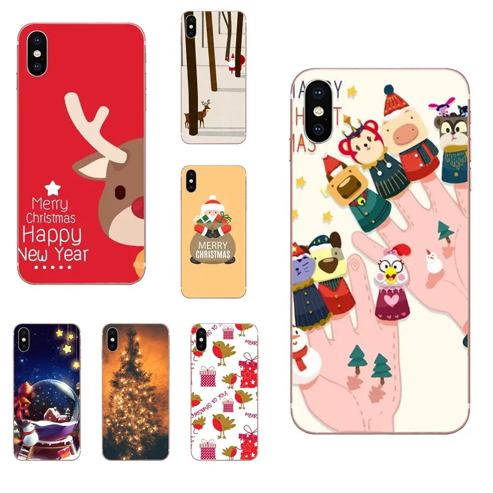 Рождественский подарок для Xiaomi CC9 CC9E Mi 3 4 4i 5 6 6X 8 9 SE Play Plus Pro Lite A1 Mix 2 Note сделай сам |