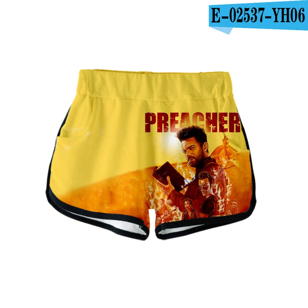 F. T ТВ серии Preacher сезон 4 Джесси кассиди тюльпан 3d печати летние женские повседневные милые девушки горячая Распродажа сексуальные шорты одежда - Цвет: YH06