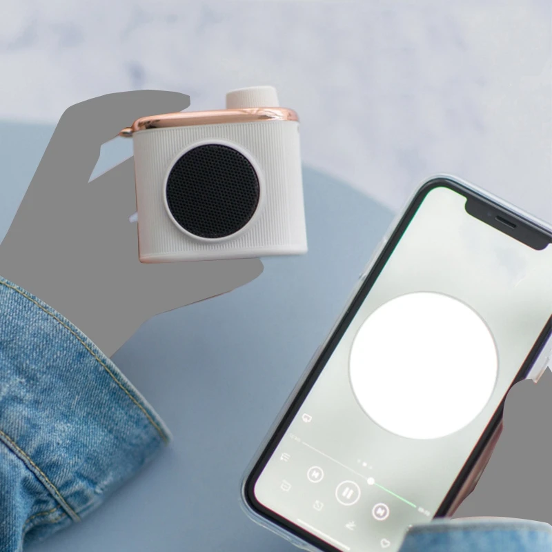 Беспроводной мини-переводчик Bluetooth динамик портативное устройство для перевода интеллектуального голоса