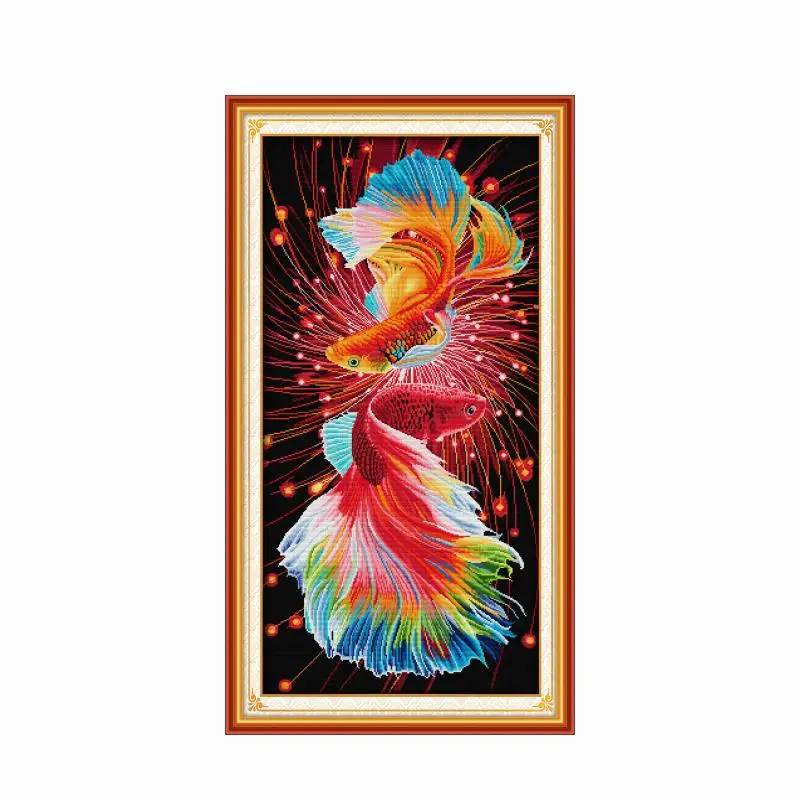 Dragon Cross Stitch Needlework Embroidery Kit | Stamped Cross Stitch