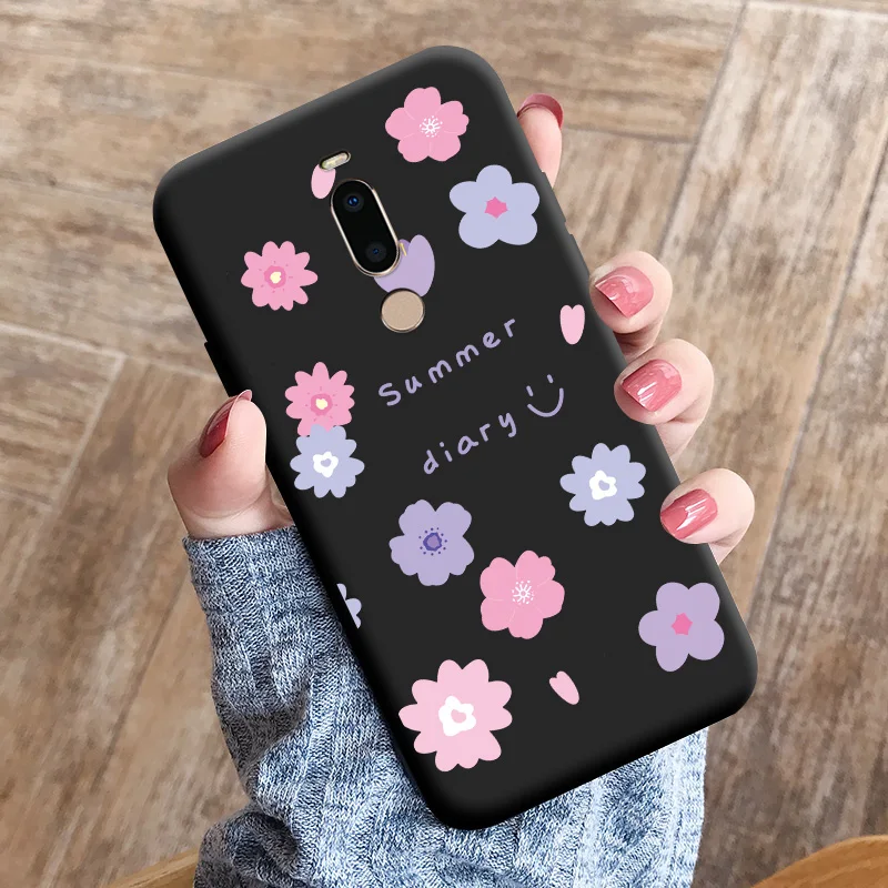 Love Shape TPU Soft Shell For Meizu V8 Prime Case Matte Silicone Fundas For Meizu M8 Case Cute Cartoon Phone Cover For M8 Lite