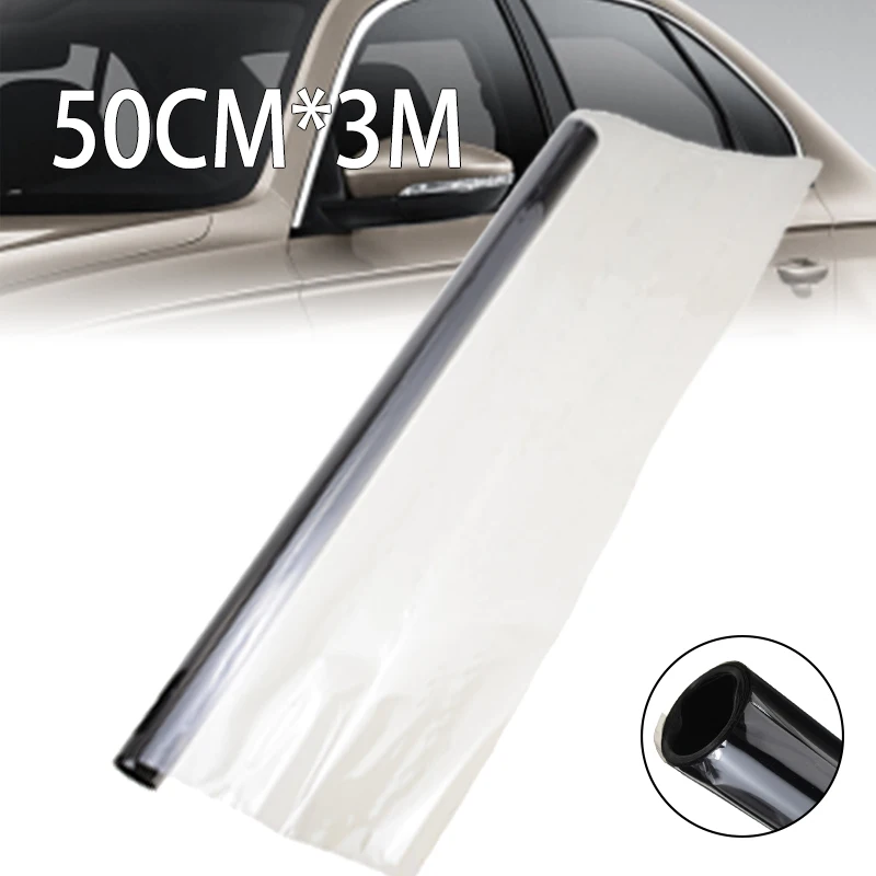 300cm x 50cm Black Window Tint Film Glass 35% Auto House Commercial UV+Insulation Car Tint Film for Side Window