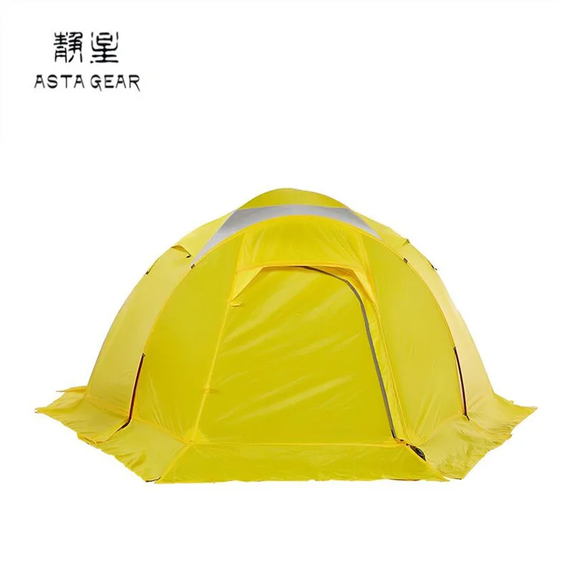 Палатка ASTA GEAR туристическая на 3 человек {снежная юбка} зимняя ветрозащитная
