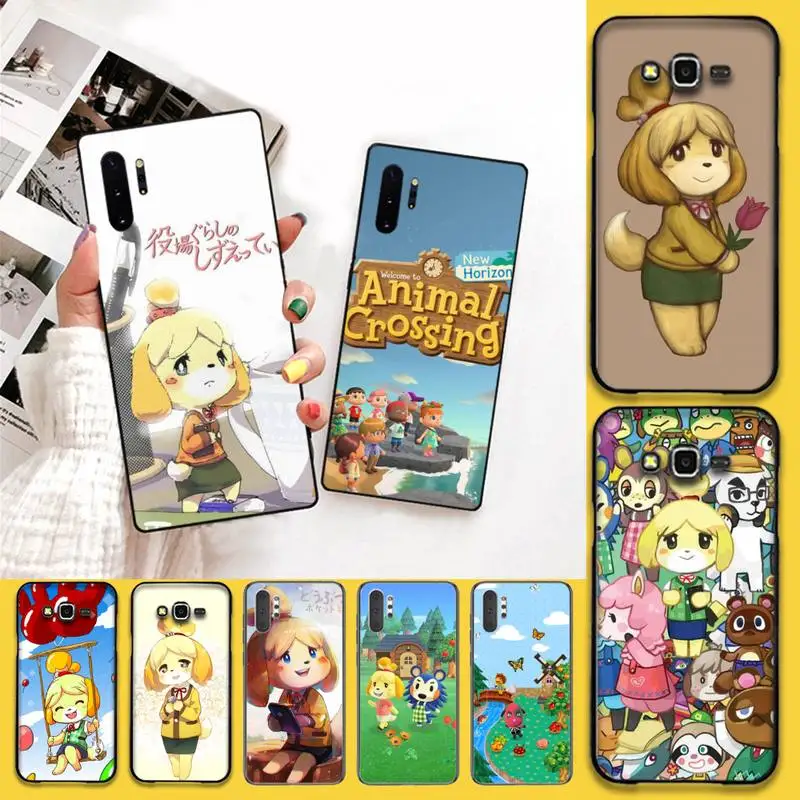HPCHCJHM Animal Crossing Coque Shell Phone Case For Samsung Galaxy J7 J8 J6 Plus 2018 Prime Note 7 8 9 10 pro | Мобильные телефоны