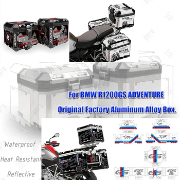 

for BMW R1200GS Adventure Original Aluminum BOX Waterproof Decorative Sticker Decals Protective Cover Reflective R1200GS ADV GSA