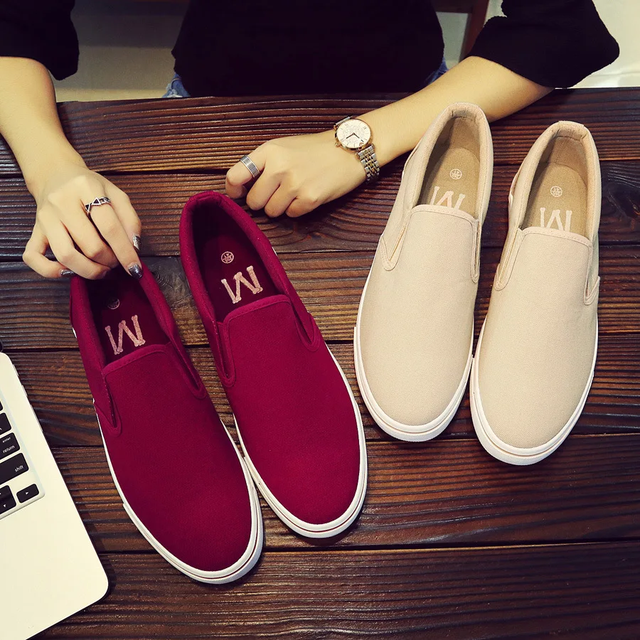 Big Size 45 46 New Autumn Korean Canvas Shoes Men's Work Shoes Spring Breathable Casual Board Shoes Trend Student Sports Shoes 2