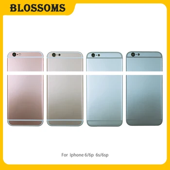 

For iPhone 6 6g 6s Plus 6Plus 6sPlus Housing Back Cover Battery Door Metal Middle Chassis Frame with IMEI + Battery Sticker