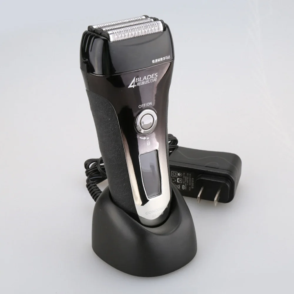 

4-blade Foil Shaver for men rechargeable Shaper electric shaver close High quality electric razor body shaving barber machine
