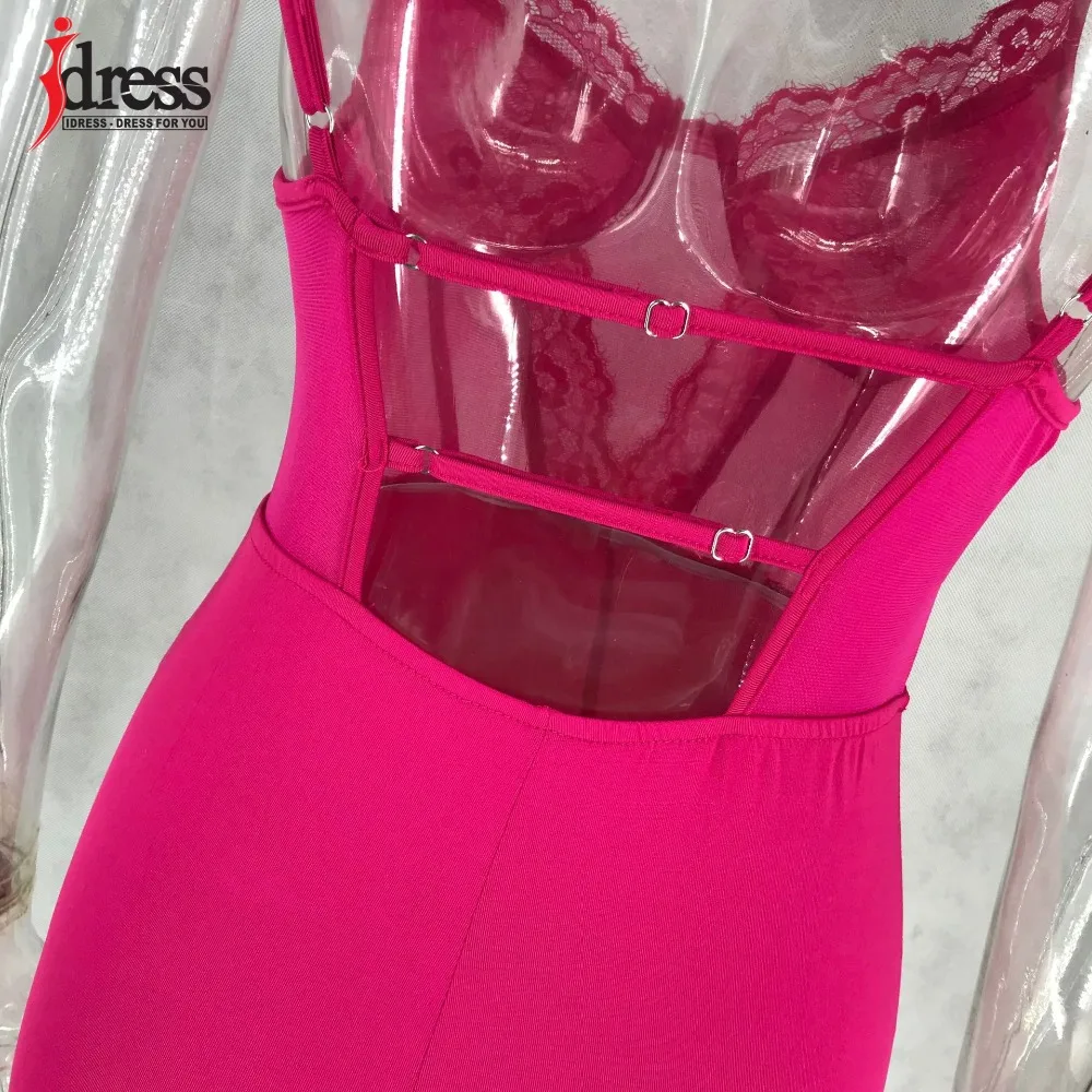 IDress Sexy Women See Through Floral Lace Sleepwear Babydoll Erotic Cosplay Costume Porno Body Mujer Mesh Sheer Lace Playsuit (21)