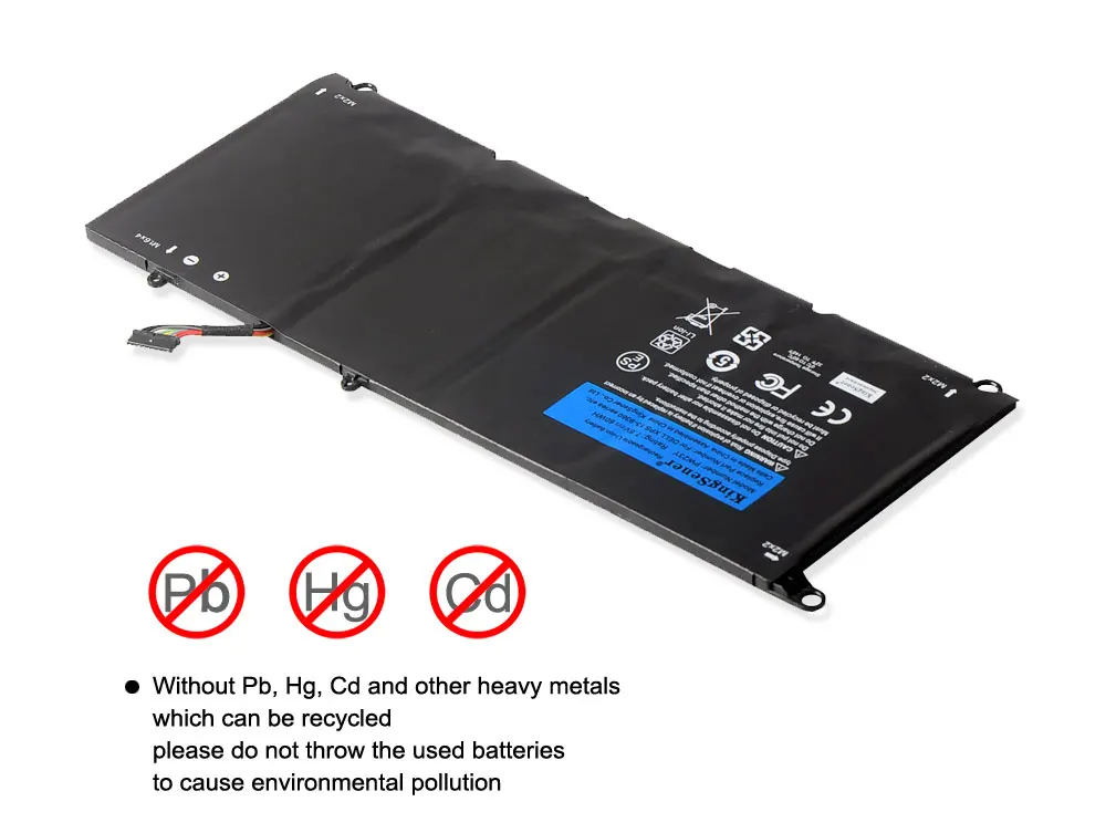 para dell xps 13 9360 series rnp72 tp1gt 7.6v 60wh