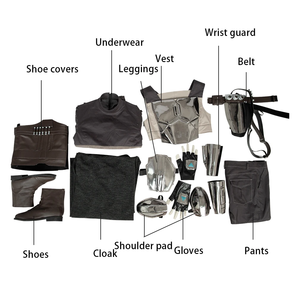 Custom Made Mandalorian Cosplay Costume with Superhero Battle Suit, Helmet & Fancy Outfit for Carnival, Halloween, and Star Wars-themed Events image 6
