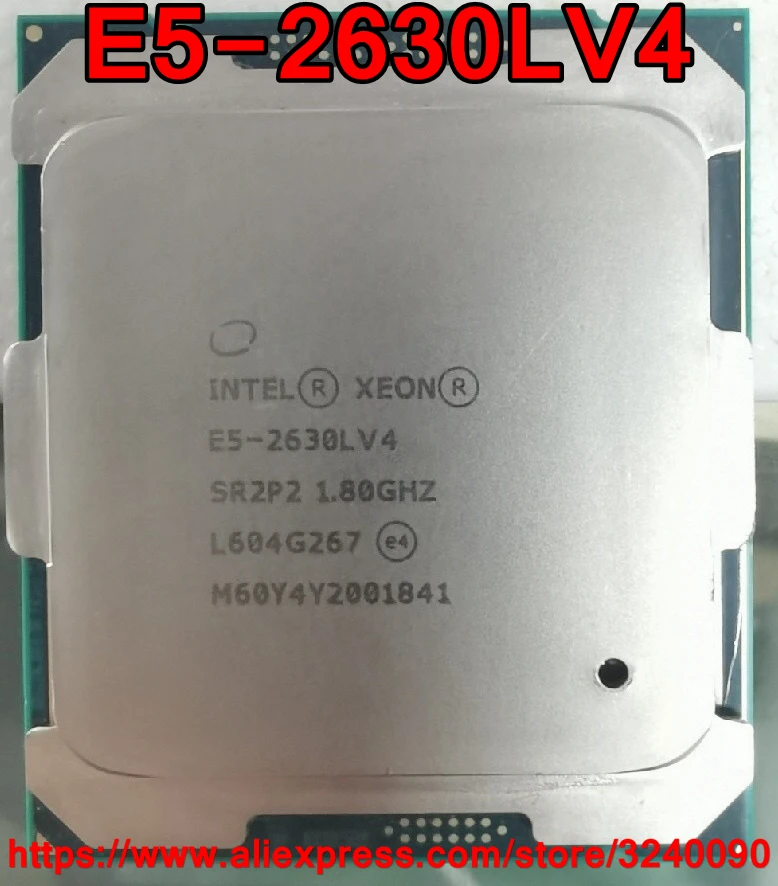 

Процессор Intel Xeon E5-2630LV4 SR2P2, 1,80 ГГц, 10-ядерный, 25 Мб, LGA2011-3, E5-2630L, V4, E5 2630LV4