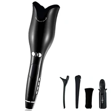 Автоматические щипцы для завивки волос, нагревающие средства для ухода за волосами, инструменты для укладки волос с ЖК-экраном, керамические волнистые локоны, волшебные щипцы для завивки волос, Женский стайлер для волос