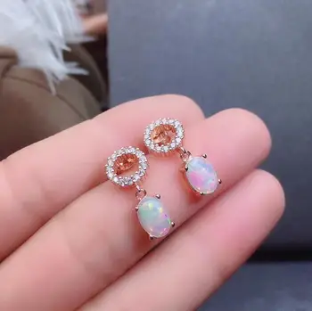 

Opal Natural And Real Opal Earring 925 sterling silver Fine jewelry OpalEarring