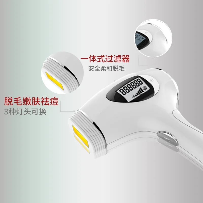 

Laser Epilator Household Hair Remover Full Body Photonic Armpit Lady Shaver Privates Beauty Salon IPL Hair Removal Device