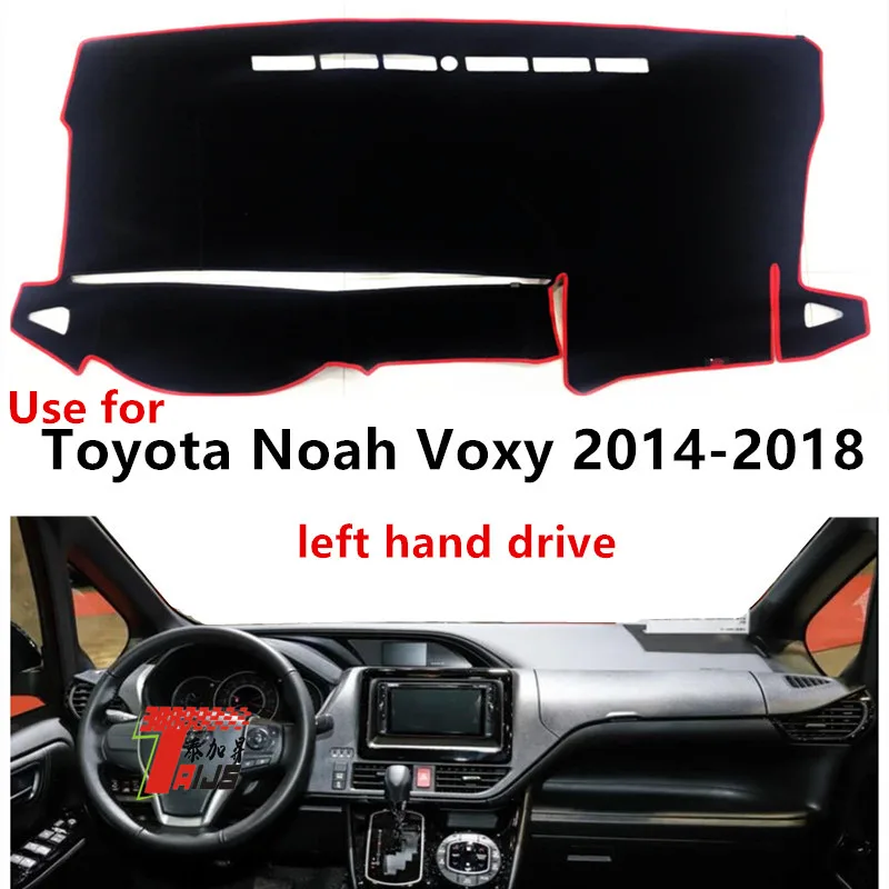 Крышка приборной панели автомобиля Taijs для Toyota Noah Voxy 2014 2018 защитный лавсановый