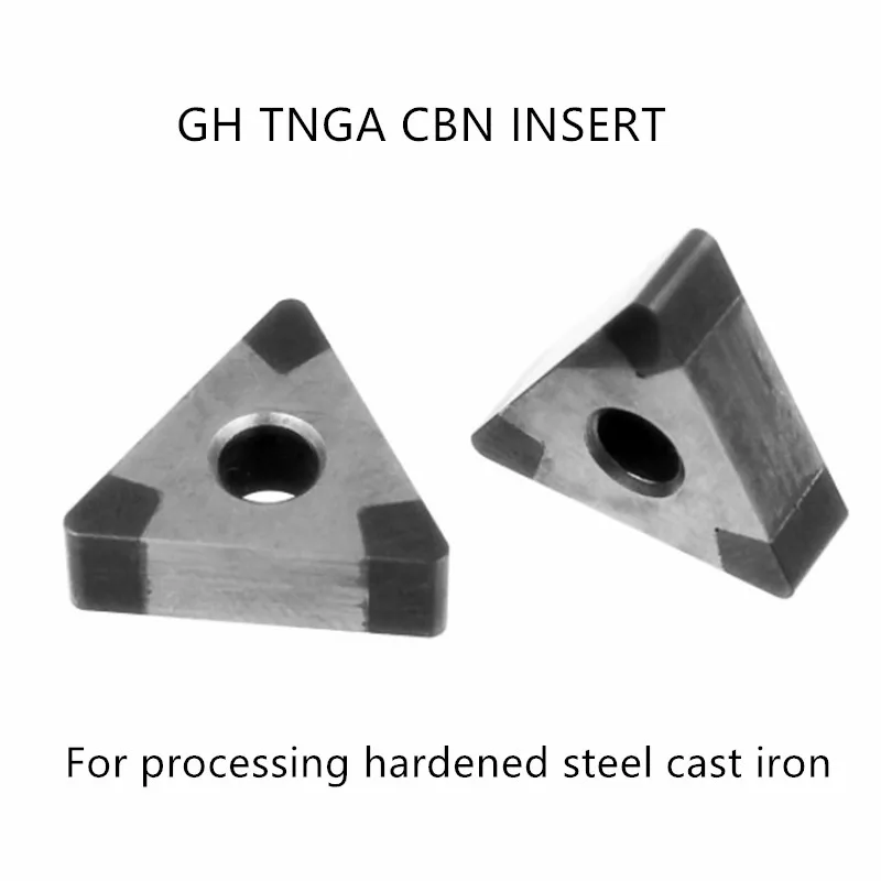 CK CNMG120404 CBN Inserts – 2 Pcs, High Hardness Diamond For Steel Processing