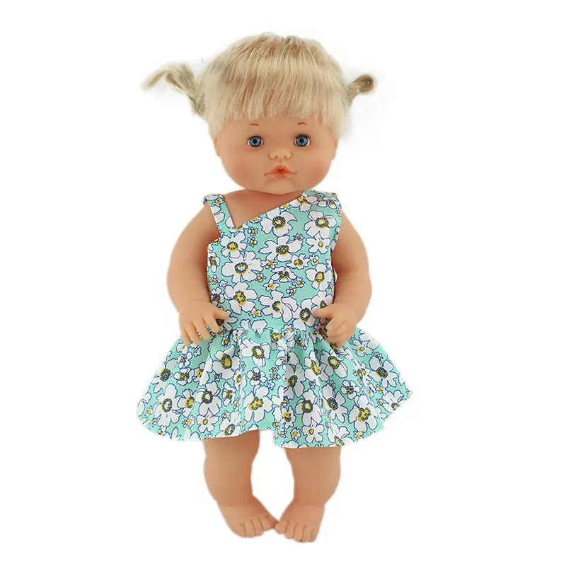 Короткое платье в горошек подходит для 42 см Nenuco кукла Nenuco y su Hermanita кукла аксессуары - Цвет: 1