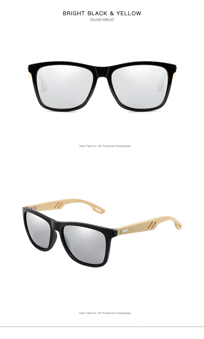 Брендовые бамбуковые деревянные солнцезащитные очки, модные мужские и женские солнцезащитные очки с зеркальным покрытием, Винтажные Солнцезащитные очки, солнцезащитные очки, UV400 Oculos de sol