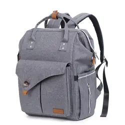 Новая Светоотражающая сумка для мам, многофункциональная сумка для подгузников, рюкзак, подгузник для мам, Детская сумка с лямками для