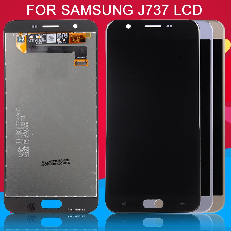 Dinamico Оригинал J7 2018 ЖК Ремонт для Samsung Galaxy J737 Lcd J737A J737P J737V J737T дисплей сенсорный