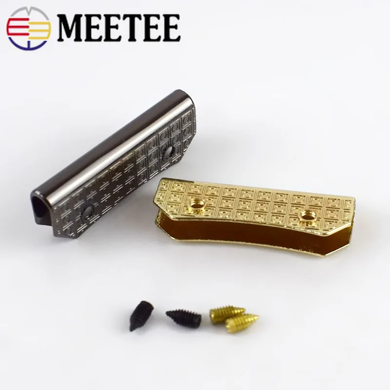 Meetee 35 мм багажный кошелек кромкооблицовочная металлическая сумочка с застежкой угловая защита аксессуары для украшения BF216
