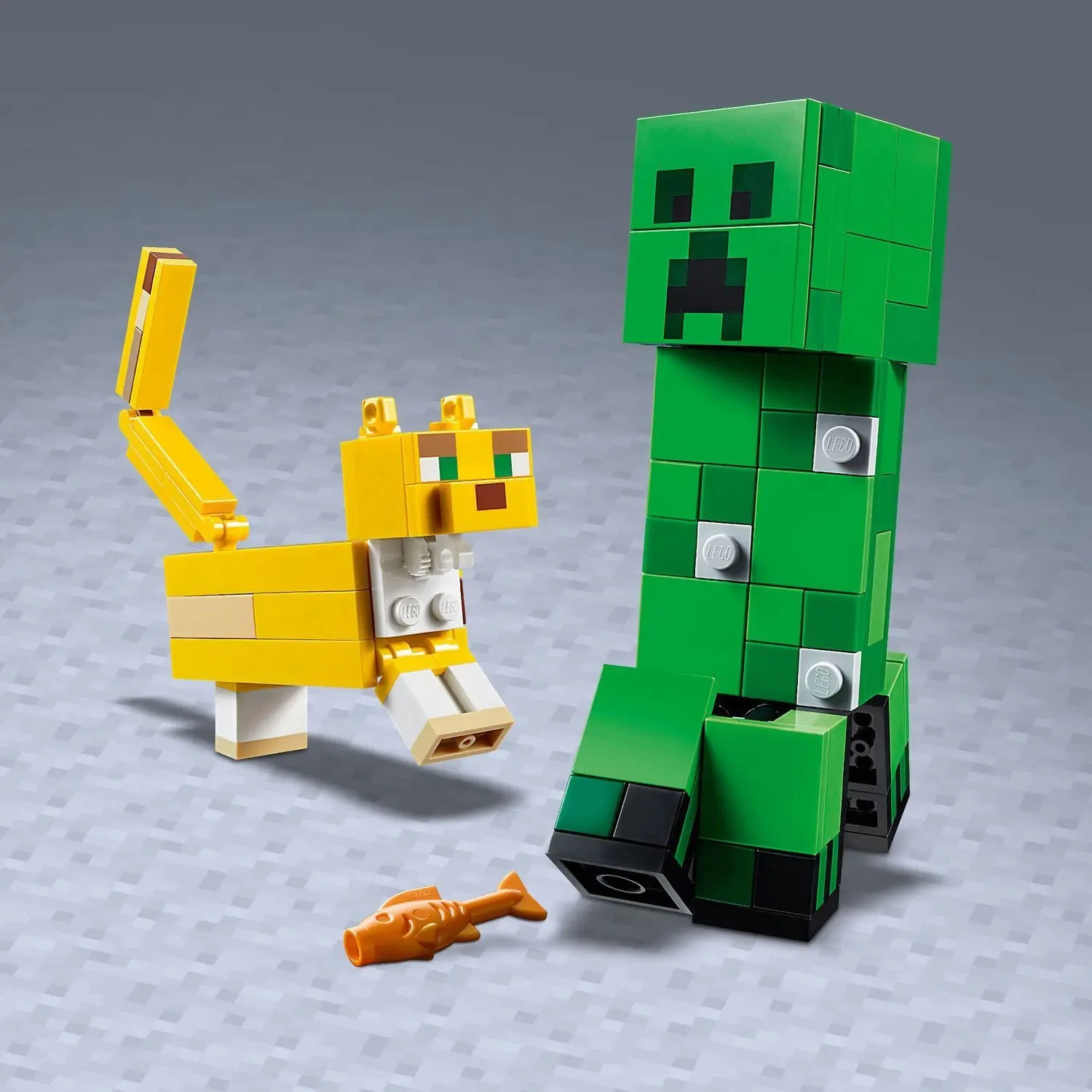 Designer Lego Lego Minecraft cryper and ocelot large 21156 Designer Lego Lego Minecraft cryper and ocelot large 21156
