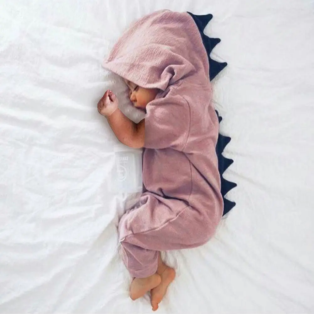 

New Infant Baby Girl Dinosaur Romper Jumpsuit Cute Clothes Outfit