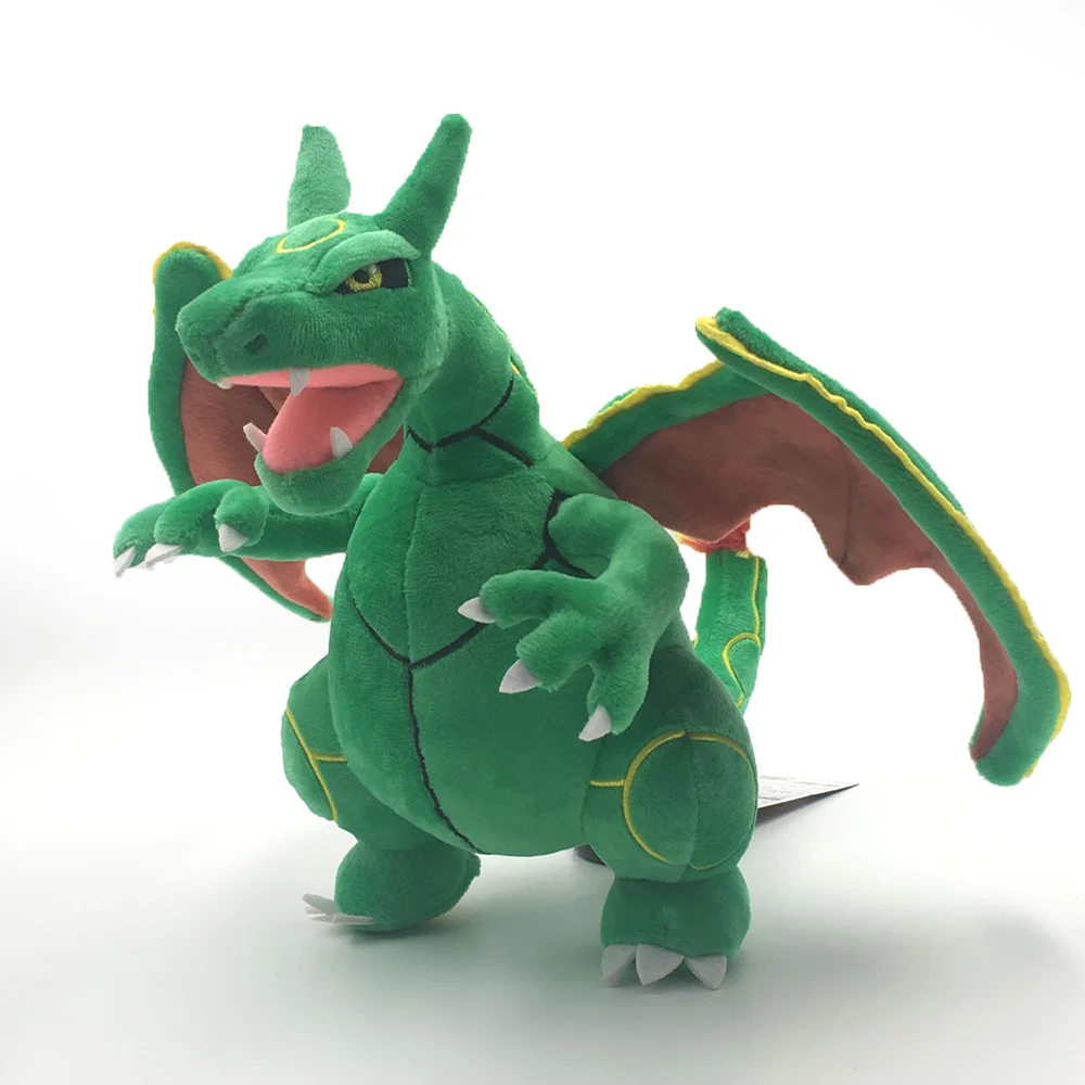 Такара Покемон Плюшевые игрушки Rayquaza Charizard Evolution игрушечные животные Peluche PP Хлопок рождественские подарки для детей