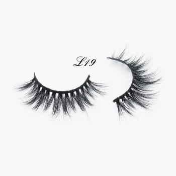 

Wholesale 25mm 3d mink false eyelashes MIX 10/30/50/100 pairs long lasting mink lashes natural makeup lash extension in bulk