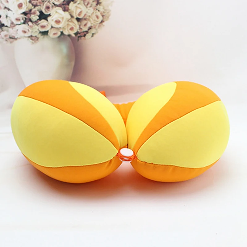 1PC U Shaped Pillow kids Travel Neck Pillow For Car Headrest Air Cushion Child Car Seat Head Support Infant Baby-in Neck Pillow