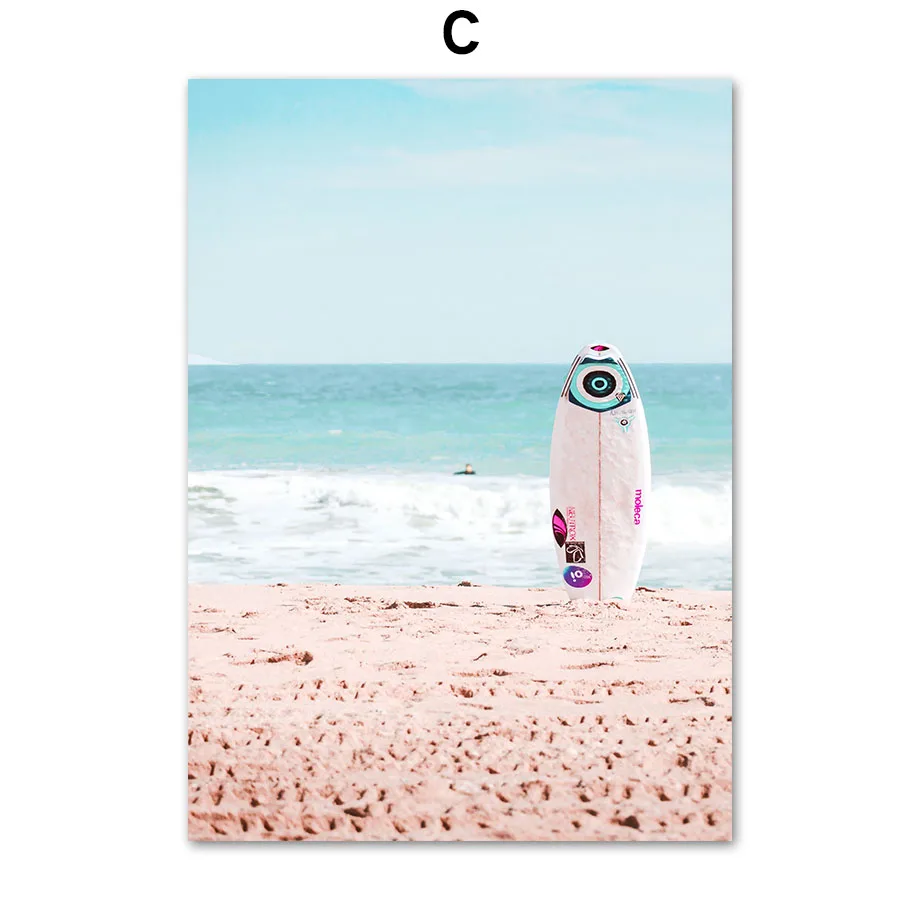 Pink-Sea-Beach-Shell-Pineapple-Hammock-Nordic-Posters-And-Prints-Wall-Art-Canvas-PaintingWall-Pictures-For (3)