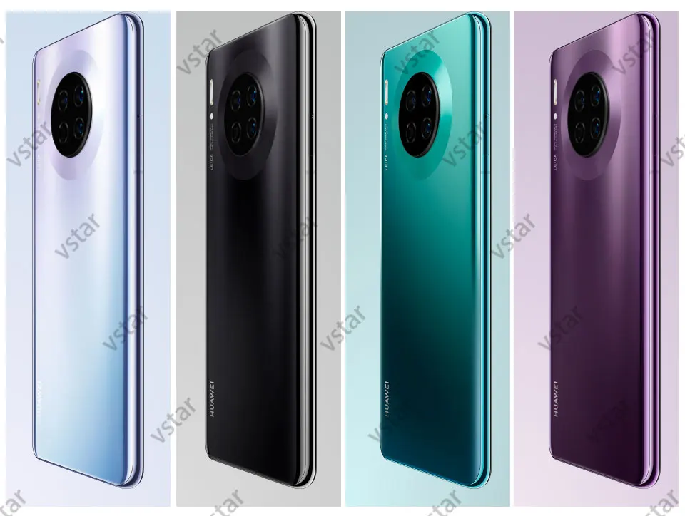6,62 дюймов,, HUAWEI mate 30, мобильный телефон Kirin 990, четыре ядра, Android 10, датчик жестов, 40 Вт, HUAWEI SuperCharge, Google play