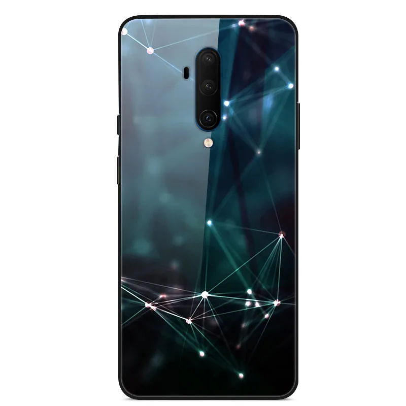 Для Oneplus 7 T Pro Чехол из закаленного стекла жесткий чехол для телефона для Oneplus 7TPro TPU бампер чехол s для One plus 7 T 7 T Pro