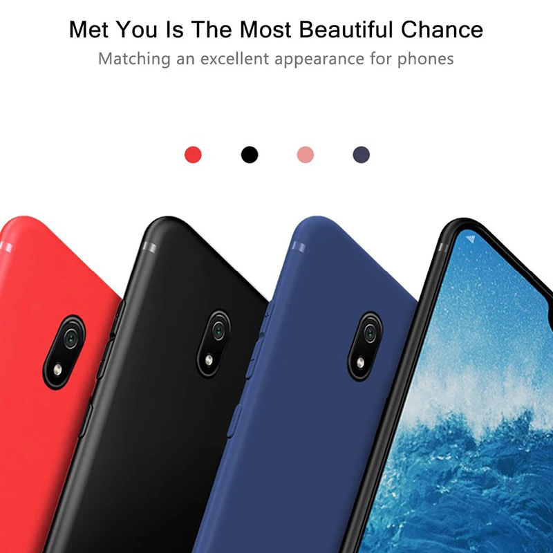 Чехол для телефона Redmi 8A чехол мягкий ТПУ силиконовый бампер Fundas ультра тонкая