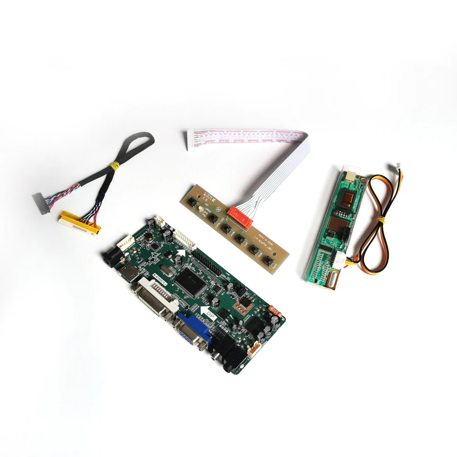 Для LTN141WD-L01/L05/L07 HDMI+ VGA+ DVI 1440*900 14," M. NT68676 контроллер дисплея карта ЖК-панель LVDS 30Pin CCFL DIY kit
