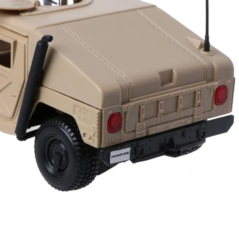 Хорошее качество 1:18 военная модель из сплава литья под давлением игрушки Металл Humvee модель Военная коллекция автомобиль игрушка